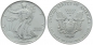 Preview: USA 1 Dollar 1993 Silver Eagle - 1 Unze Feinsilber
